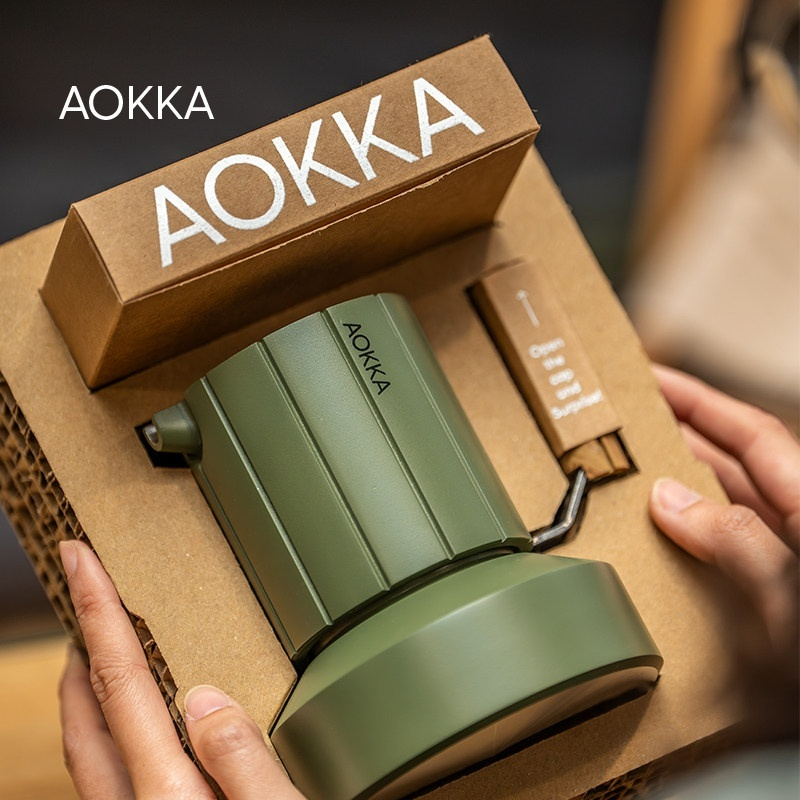 AOKKA Double Valve Moka Pot Ca - огляд і ціна Coffee Equipment For Camping