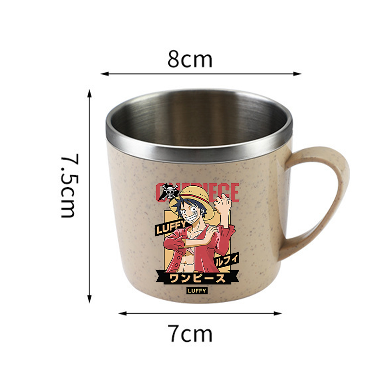 One Piece Water Cup Cartoon An - огляд і ціна Espresso Shot Glass