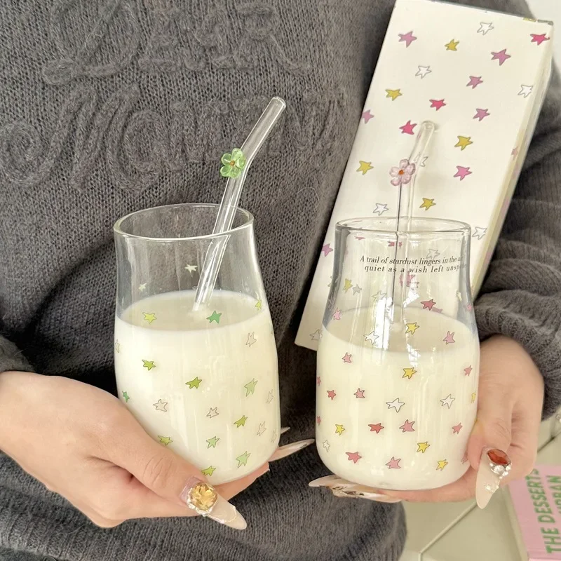 Kawaii Mug Star Glass Water Cu - огляд і ціна Espresso Shot Glass