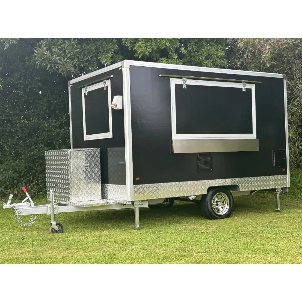 New Mobile Food Trailer with F - огляд і ціна Coffee Van Equipment