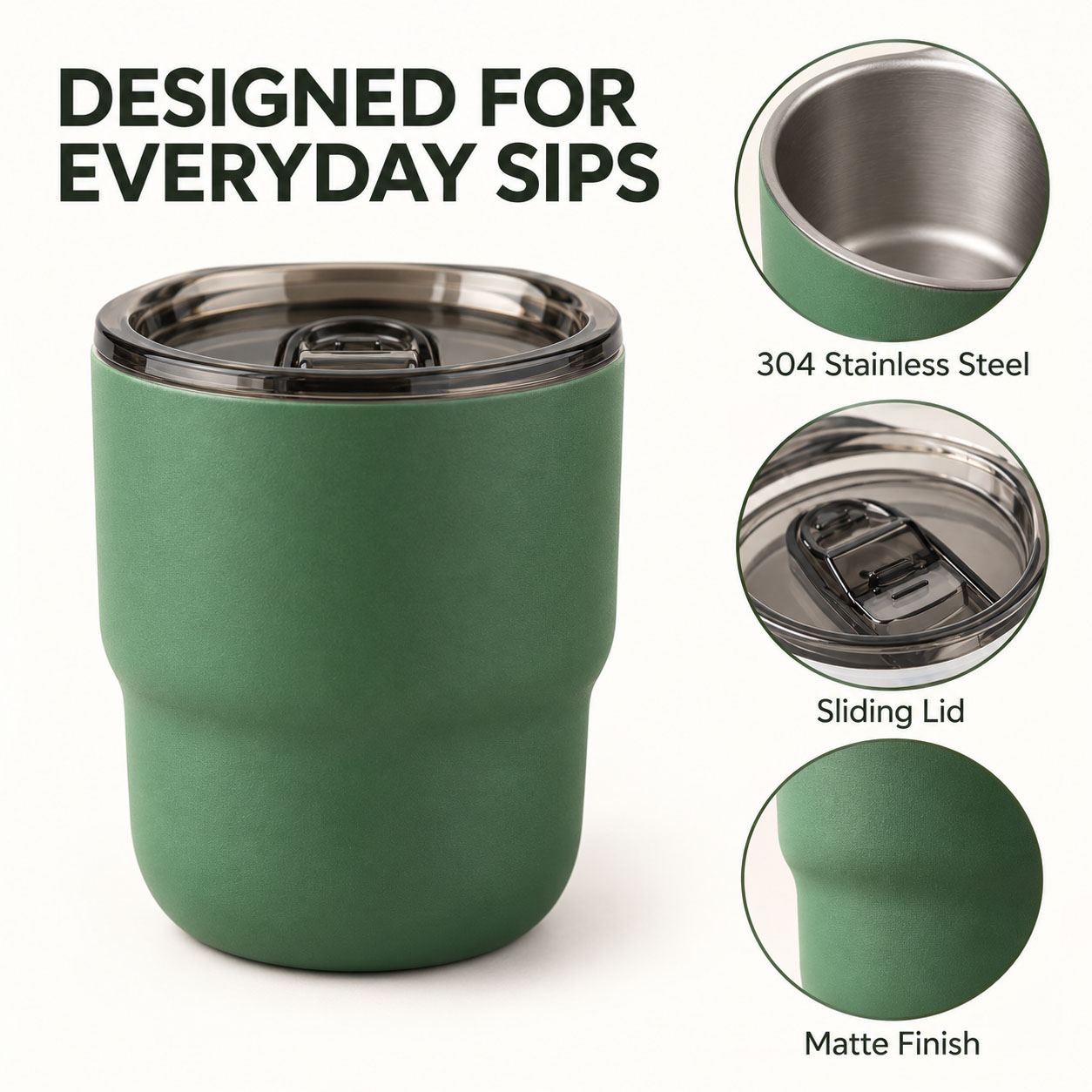 Custom Coffee Cup with Lid Per - огляд і ціна Coffee Equipment For Camping