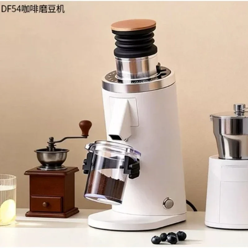 DF54 Electric Coffee Bean Grin - огляд і ціна Coffee Grinder Burr Flat