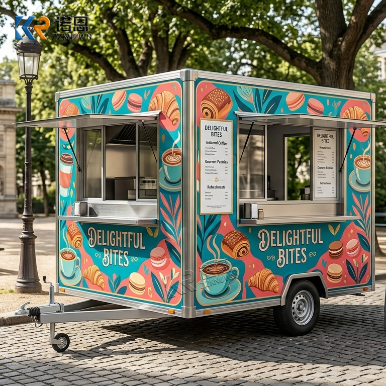 Custom Size Grill Equipment Mo - огляд і ціна Coffee Van Equipment